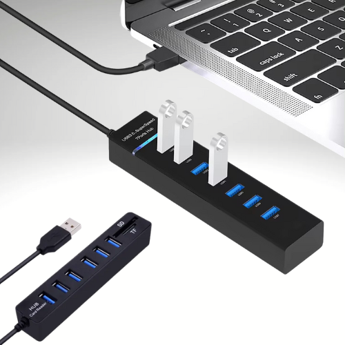 Multipuertos USB x7 Puertos 3.0